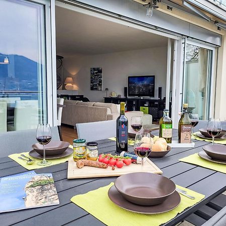 Apartment Vista Lago Maggiore 1-Floor Left By Interhome Gambarogno Exterior photo