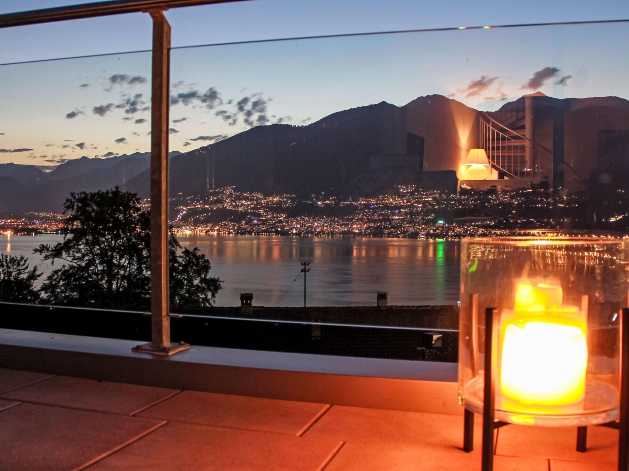Apartment Vista Lago Maggiore 1-Floor Left By Interhome Gambarogno Exterior photo