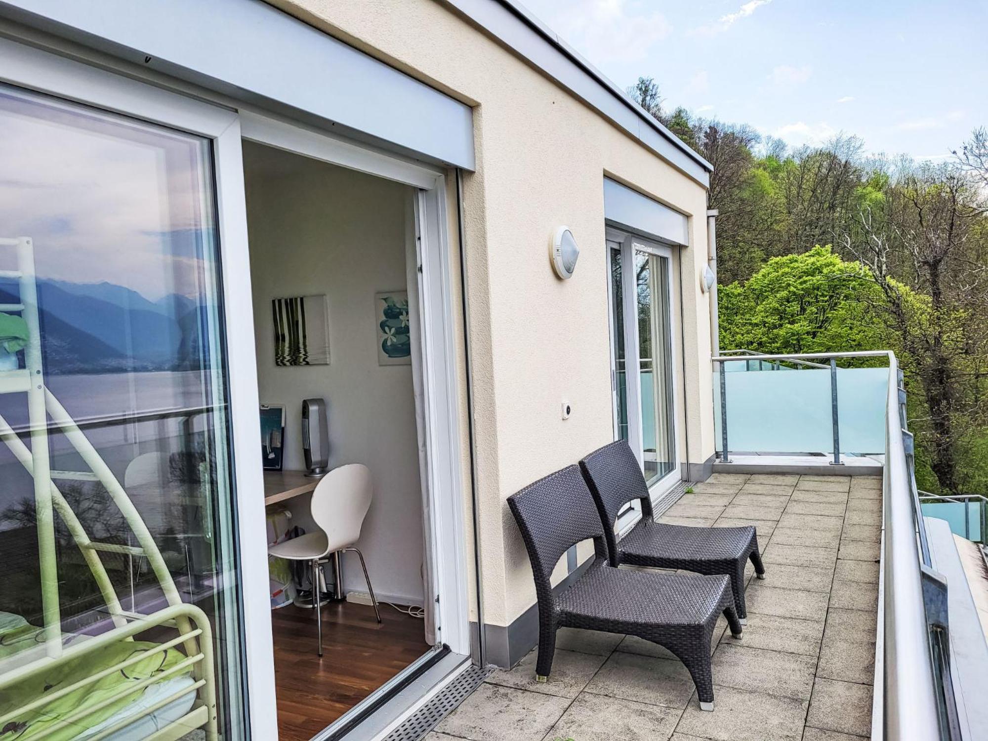 Apartment Vista Lago Maggiore 1-Floor Left By Interhome Gambarogno Exterior photo