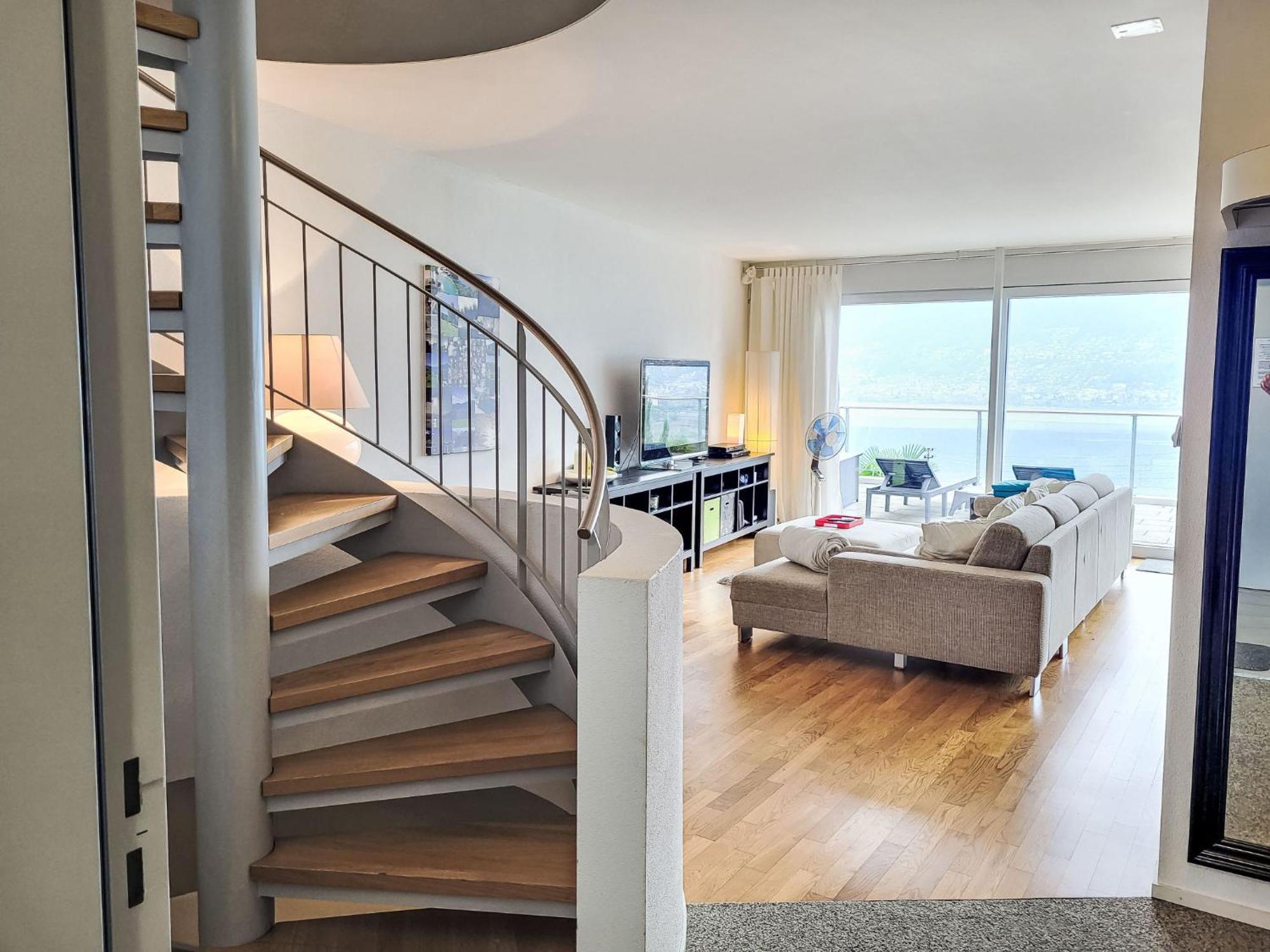 Apartment Vista Lago Maggiore 1-Floor Left By Interhome Gambarogno Exterior photo